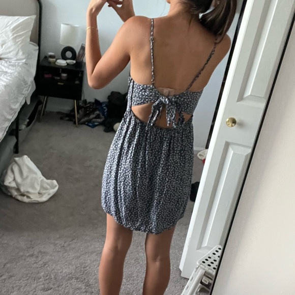 Button Front Mini Dress - Picture 2 of 2